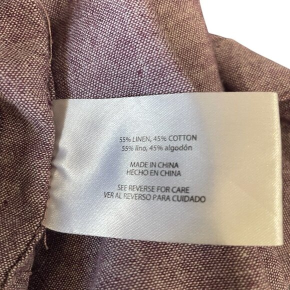 Old Navy Luxe Tank Eddie Bauer Linen Shorts Set XL XXL Casual Summer Lounge - Picture 6 of 15